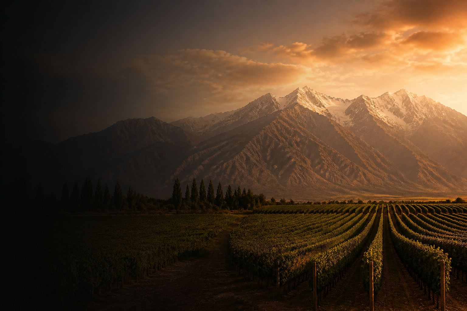 Paisaje productivo de Mendoza y Cuyo